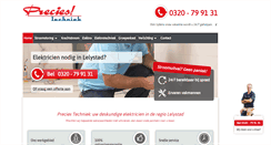 Desktop Screenshot of lelystad-elektricien.nl